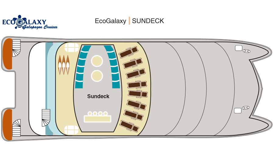 Sundeck and UpperDeck - Ecogalaxy  Catamaran